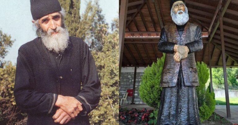 Μετά από 1 μήνα δουλειάς: Μαθητές στην Καλαμπάκα έφτιαξαν ολόκληρο ξυλόγλυπτο με τη μορφή του Αγίου Παϊσίου