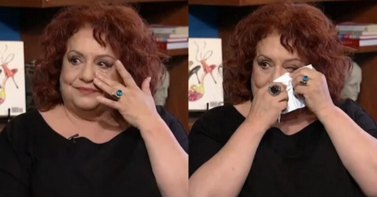 «Μου λείπει, “σκάει” μόνο του το δάκρυ»: Ξέσπασε σε λυγμούς η Ελένη Κοκκίδου στον «αέρα» της ΕΡΤ