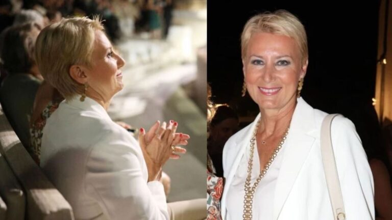 Σαν Αρχαία Ελληνίδα Θεά: Όλοι κοιτούσαν τη Νατάσα Παζαΐτη που πήγε ντυμένη έτσι στο Ηρώδειο