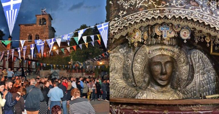 Ταξιάρχης Μανταμάδου: Μεγάλη γιορτή της Ορθοδοξίας – Η συγκλονιστική ιστορία της ανάγλυφης εικόνας του