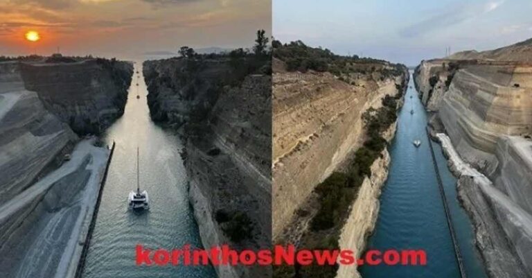 Άνοιξε η Διώρυγα της Κορίνθου – Οι πρώτες εντυπωσιακές εικόνες