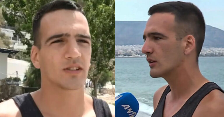 Μανώλης Καφετζιάδης: Σοκάρει ο αθλητής του καράτε που έσωσε την κοπέλα στον Πειραιά – «Προσπάθησαν να μου επιτεθούν»