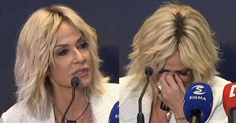 Άννα Βίσση: «Κλαίω και πονάω γιατί φοβάμαι ότι θα τελειώσει όλο αυτό»