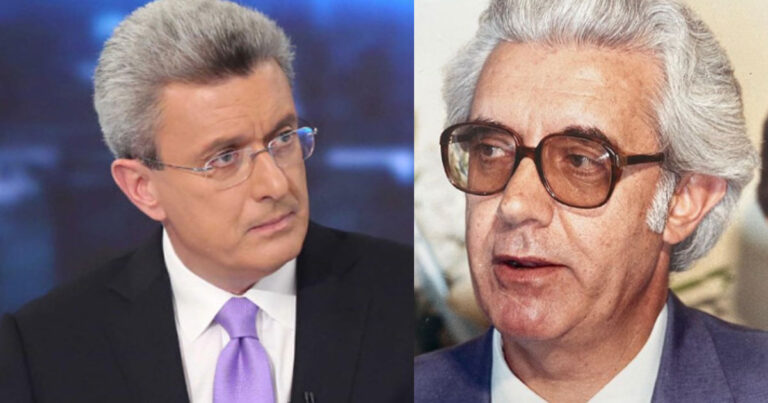 Με μαύρο κοστούμι και γραβάτα – Επέστρεψε στον αέρα του ΑΝΤ1 ο Νίκος Χατζηνικολάου μετά τον θάνατο του πατέρα του
