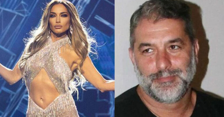 Mad VMA 2023: Με το κλασικό μαύρο μπλουζάκι ο Βασίλης Μπισμπίκης – Κρατούσε από το χέρι την Βανδή στα παρασκήνια