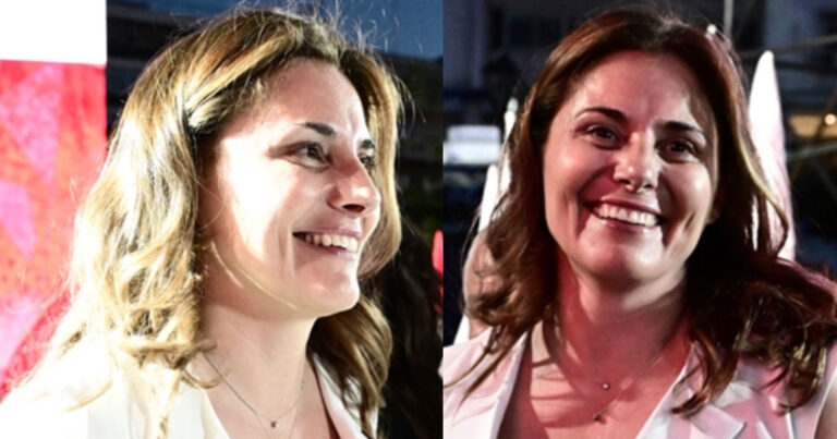 Η Μπέτυ Μπαζιάνα στο πλευρό του Αλέξη Τσίπρα στην ομιλία του στο Σύνταγμα – Ντυμένη στα λευκά