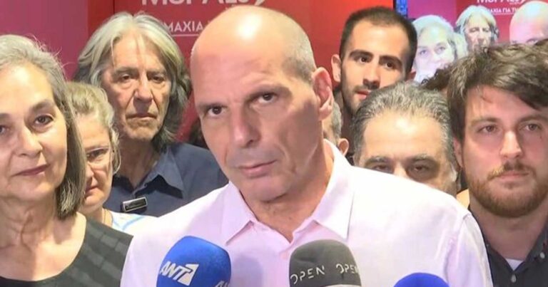Εκτός Βουλής το ΜέΡΑ25 – Βαρουφάκης: «Αυτό είναι το λιγότερο, το μείζον είναι ο αποψινός θρήνος της Αριστεράς»