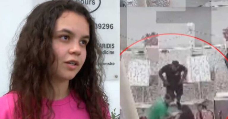 Η στιγμή που η 16χρονη Μαρία σώζει τη ζωή ενός 10χρονου αγοριού με τη λαβή «χάιμλιχ»