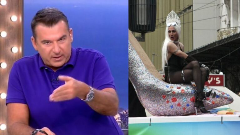 Ξέσπασμα Λιάγκα για το Athens Pride: «Σε τι βοηθάει η εικόνα αυτή; Δεν μου αρέσει η αισθητική τους, είναι καρικατούρες»