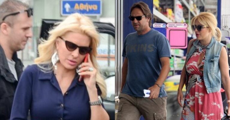 Κακά μαντάτα για τη Μενεγάκη: «Παγώνει» τις διακοπές στην Άνδρο, γύρισε άρον-άρον στην Αθήνα η παρουσιάστρια