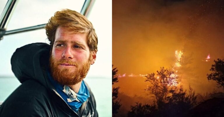 Ώρες αγωνίας με τη Φωτιά στη Ρόδο: Σε κατάσταση έκτακτης ανάγκης ο Τζέιμς Καφετζής μεταφέρει κόσμο με το σκάφος του
