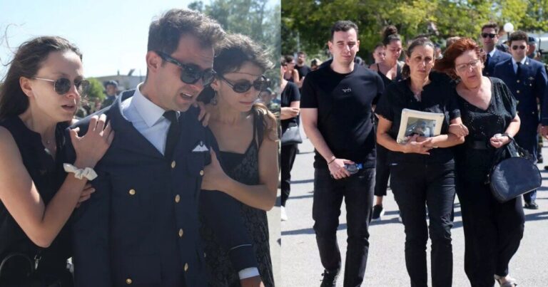 «Κλαίει» ο Θεός πάνω απ’το Κιλκίς: Σπαραγμός στην κηδεία του ήρωα Περικλή Στεφανίδη, τραγικές φιγούρες οι γονείς του