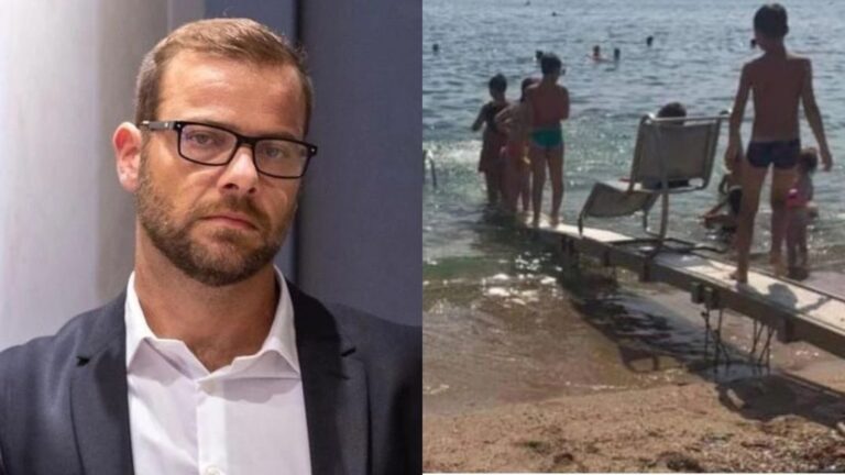 Έξαλλος ο Ορέστης Τζιόβας με γονείς που αφήνουν τα παιδιά να παίζουν με κατασκευή για ΑμεΑ σε παραλία