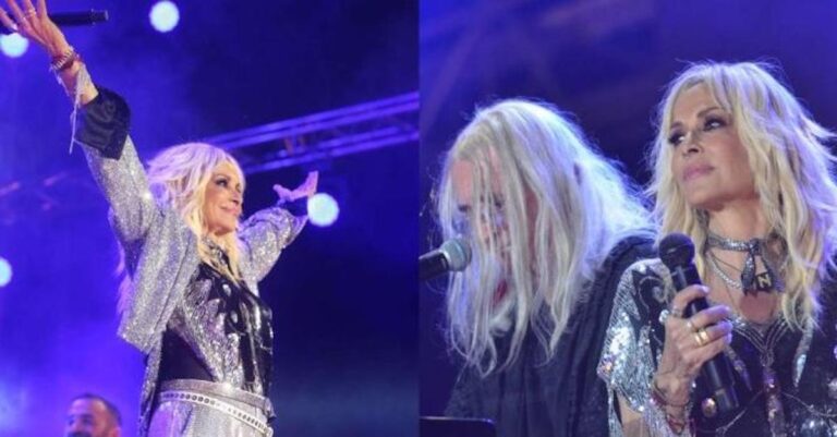 Αποθέωση από 20.000 θεατές για την Άννα Βίσση στην επετειακή συναυλία των 50 χρόνων – Το φιλί με τον Νίκο Καρβέλα στη σκηνή