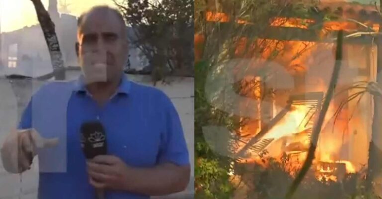 «Έδωσα τον προσωπικό μου αγώνα για να γλιτώσω το σπίτι μου»: Συγκλονίζει ο ρεπόρτερ Βαγγέλης Γκούμας για τη φωτιά