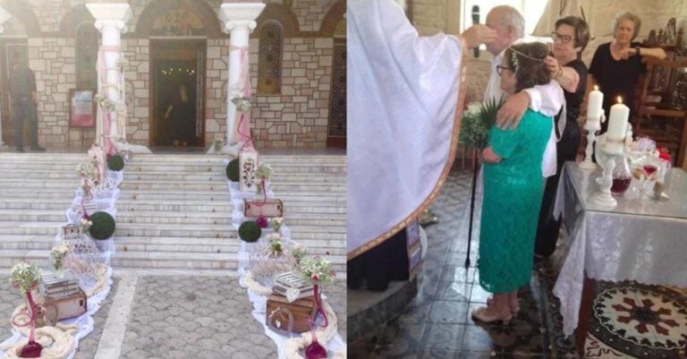 Δάκρυσε όλη η Ελλάδα: Χαρές & γλέντια για ηλικιωμένο ζευγάρι, παντρεύτηκαν στα 70 τους χρόνια
