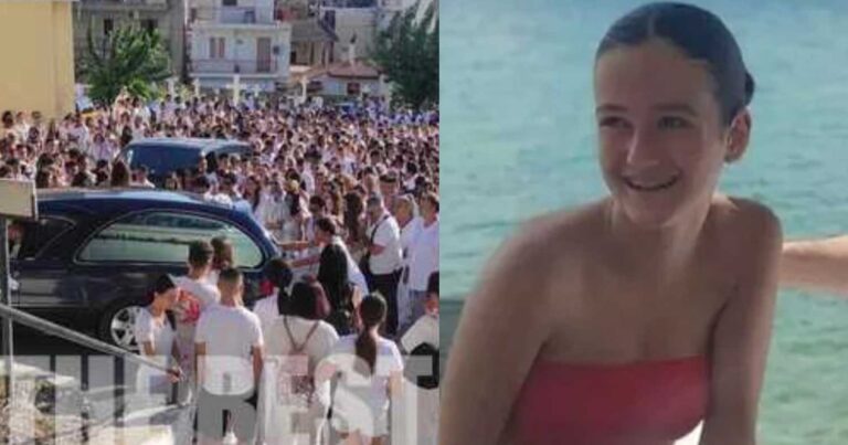 Δάρκυσαν και οι Άγγελοι: Θρήνος στην κηδεία της Χριστίνας α που χάρισε ζωή με τον θάνατό της