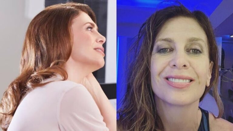 Φυσική, χωρίς μακιγιάζ με το παρεό της: Η Κατερίνα Διδασκάλου στα 62 της βάζει «κάτω» πολλές 30άρες