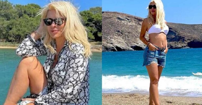 Δυστυχώς: «Παγώνουν» οι διακοπές της Ελένης Μενεγάκη στην Άνδρο – Άσχημα τα νέα