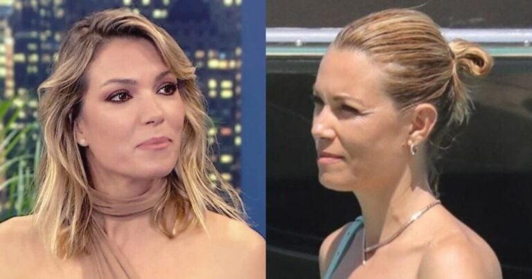 Έγινε θέαμα στην Ψαρού η Βίκυ Καγιά: «Έσκασε» με πανάκριβο φόρεμα υπερπαραγωγή & την κοιτούσε όλη η παραλία