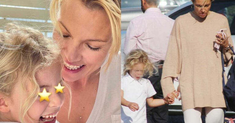 Έκαναν ακριβώς την ίδια πόζα: H Βίκυ Καγιά με την κόρης Μπιάνκα ξετρέλαναν τους πάντες