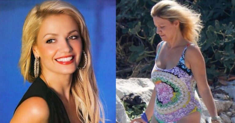 Έβγαλε μακιγιάζ – εξτέ, έβαλε μαγιό και κλείνει… στόματα: Έτσι είvαι το σώμα της Παναγιώτας Βλαντή στα 54