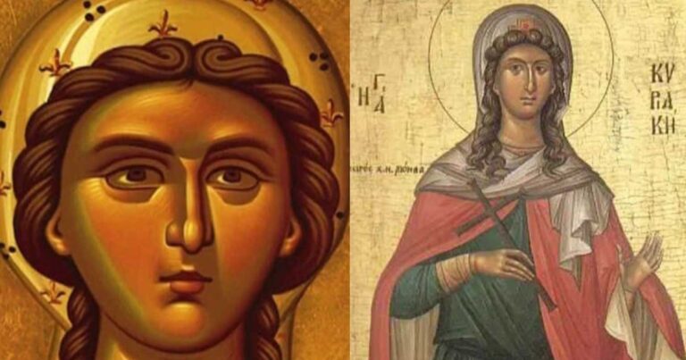 Η εκκλησία κάηκε ολοσχερώς αλλά η εικόνα συνέχισε να λάμπει: Το συγκλονιστικό θαύμα της Αγίας Κυριακής που δεν μπορεί να εξηγηθεί μέχρι και σήμερα