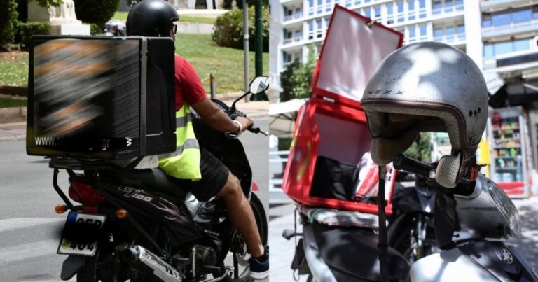 Ο καύσωνας «Κλέων» βάζει τέλος στα delivery: Η απόφαση του υπουργείου Εργασίας και η υποχρεωτική παύση από τις 12:00 -17:00