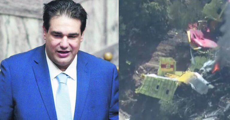 Πτώση καναντέρ στην Κάρυστο: Σάλος με το σχόλιο του Λιβάνιου ότι «η ζωή συνεχίζεται» – Τι απαντά