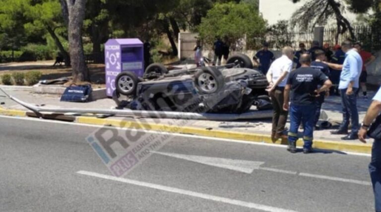 Λεωφόρος Μαραθώνος: Νεκρός υποπλοίαρχος του Πολεμικού Ναυτικού σε τροχαίο – 88χρονη οδηγός εμβόλισε δύο ΙΧ