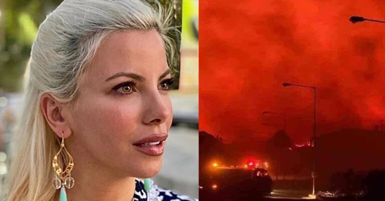 Με 10 λέξεις από καρδιάς τα είπε όλα: Ξέσπασε η Αντελίνα Βαρθακούρη για τις φωτιές που καταστρέφουν τη Ρόδο