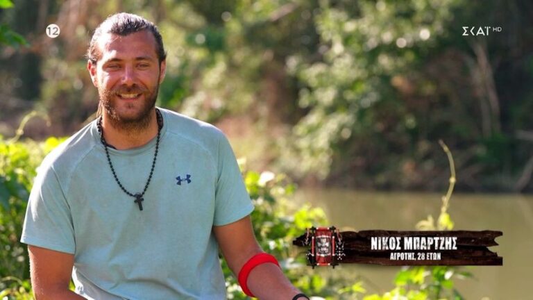 Ο Μπάρτζης είναι το «greek dream» λέει το Twitter για το Survivor
