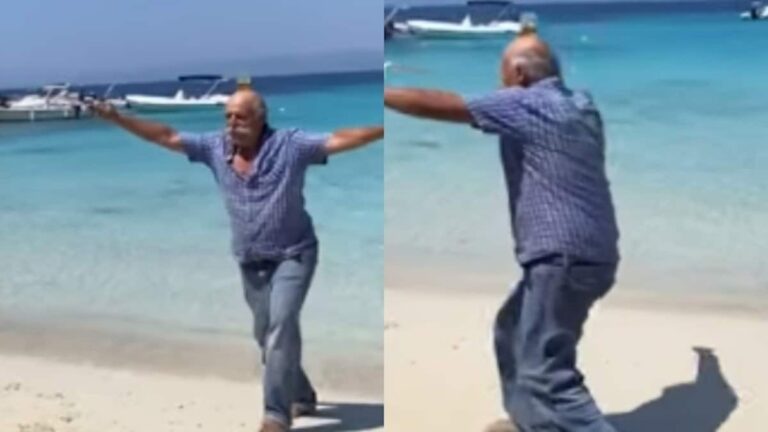 Μάγκας ο παππούς: Το λεβέντικο ζεϊμπέκικο 68χρονου στην παραλία που αποθεώθηκε στο Διαδίκτυο
