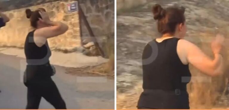 Πoλίτες κλαίνε βλέπoντας τoυς κόπoυς μιας ζωής να γίνoνται στάχτη
