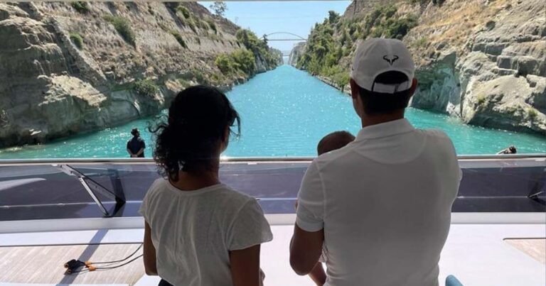 Βίντεο: Ο Ράφα Ναδάλ ανεβάζει στόρι στο Instagram «μαγεμένος» από τον Ισθμό της Κορίνθου