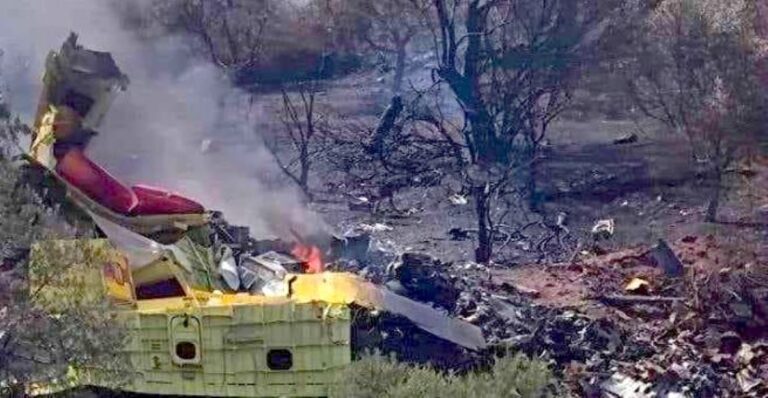 Σεβασμός στους ήρωες: Ο συγκλονιστικός λόγος που το μοιραίο Canadair πετούσε τόσο πολύ χαμηλά