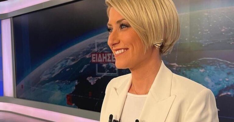 Σία Κοσιώνη – Η έκπληξη που της έκανε ο γιος της στο πλατό των ειδήσεων