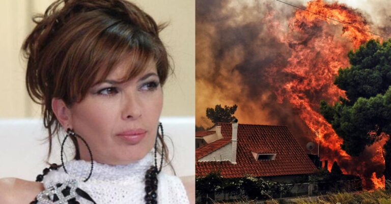 Στα χνάρια της Ράνιας Τζίμα: Η Σοφία Αλιμπέρτη τα είπε όλα για τις φωτιές με μια ανάρτηση