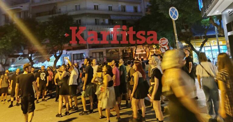 Θεσσαλονίκη: Πέταξαν αυγά στους συμμετέχοντες της πορείας για την δολοφονία της τρανς γυναίκας