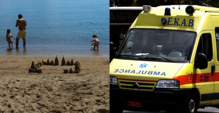 Θρίλερ στο Ρέθυμνο: Επανάφεραν στη ζωή παιδί που κατέρρευσε στη θάλασσα