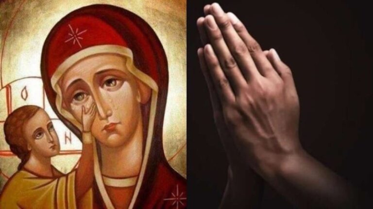 «Θυμήσου, Κεχαριτωμένη Παρθένε Μαρία…» – Η προσευχή στη Παναγία πριν τον ύπνο για δύναμη και βοήθεια