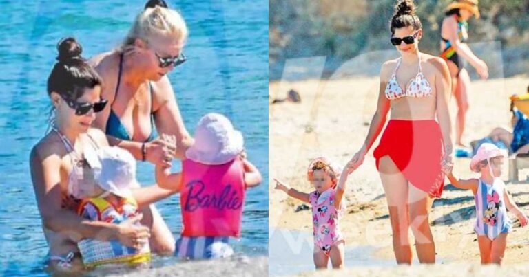 Χριστίνα Μπόμπα: Με τις δίδυμες και την πεθερά σε παραλία – Το μπραζίλ μπικίνι της έκλεψε τις εντυπώσεις