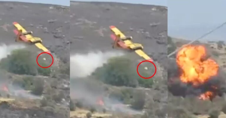 Κάρυστος: Έπεσε Canadair σε ρεματιά ενώ επιχειρούσε στην κατάσβεση της πυρκαγιάς