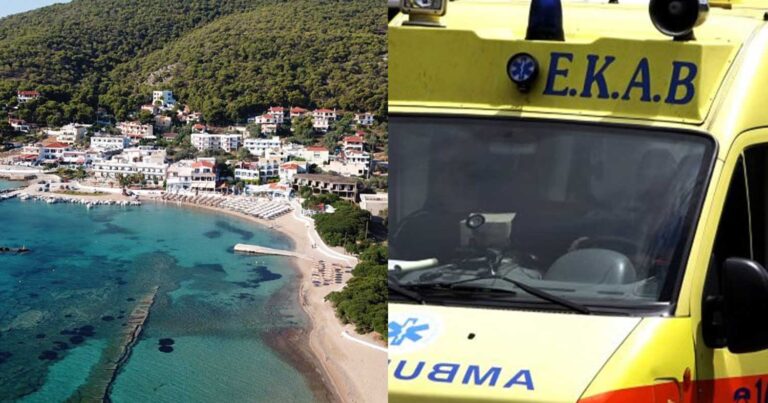 Αγκίστρι: Νεκρή 20χρονη που οδηγούσε ηλεκτρικό ποδήλατο και προσέκρουσε σε βράχο