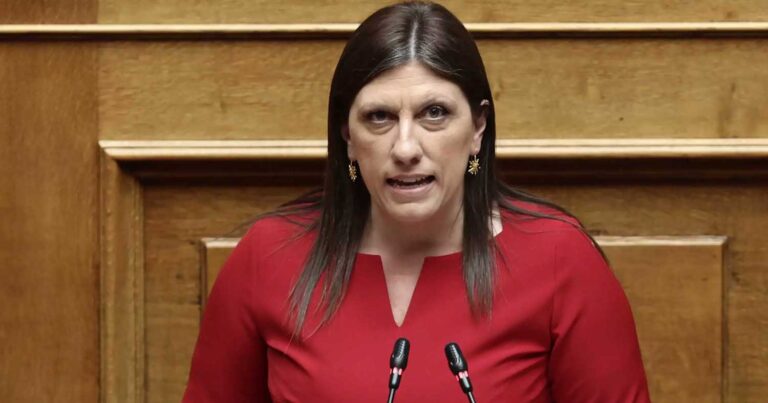 Ζωή Κωνσταντοπούλου: «Δεν σας έχουμε εμπιστοσύνη και δεν σας παρέχουμε ψήφο εμπιστοσύνης»