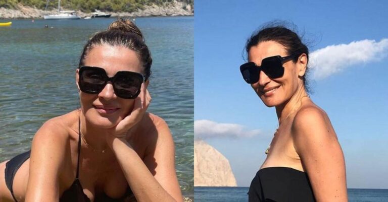 Κοιλιακοί «πέτρα», γυμνασμένα πόδια, μέση «δαχτυλίδι»: Η Μαρία Ναυπλιώτου ποζάρει με μαγιό στην Ικαρία & όλοι τη θαυμάσαμε