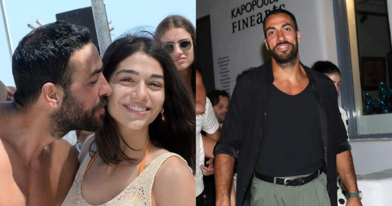 Φόρεσε τη φούστα του και βγήκε βόλτα: Ο σύντροφος της Μελίνας Νικολαΐδη προκάλεσε… μποτιλιάρισμα στην Μύκονο