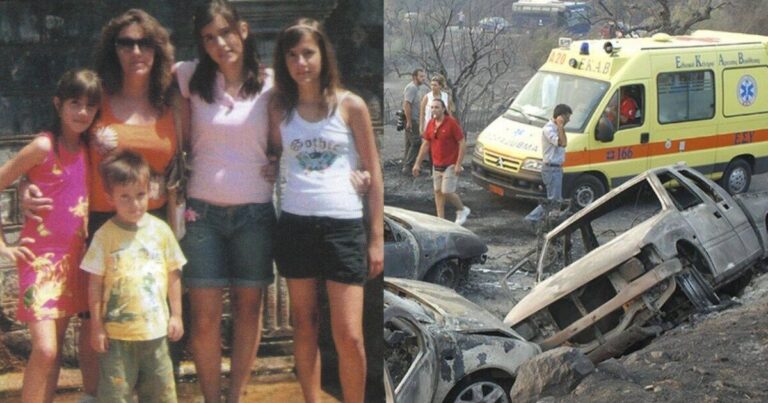 Δεν κατάφερε να σωθεί από τη φωτιά: Όταν η Αθανασία Παρασκευοπούλου κάnκε αβοήθητη αγκαλιά με τα 4 παιδιά της