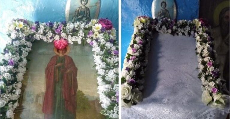 Κλάπηκε η εικόνα του Αγίου Παντελεήμονος από το ομώνυμο παρεκκλήσιο στο Βαθύ Καλύμνου