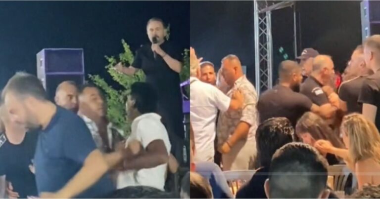 Έξαλλος ο Σταμάτης Γονίδης, άρχισε τα «γαλλικά»: Απίστευτος καβγάς σε πανηγύρι όπου τραγουδούσε  –  Τον πέταξαν έξω